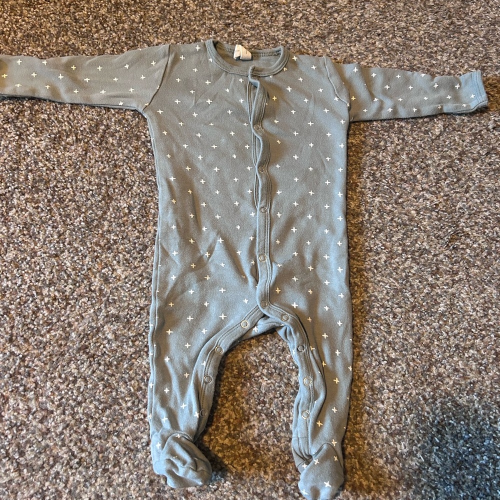 Quincy Mae EUC footie pajamas